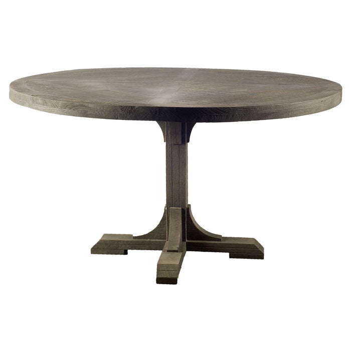 Barrett Round Dining Table Brown Wood | Round