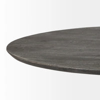 Maxwell Dining Table Dark Brown Wood