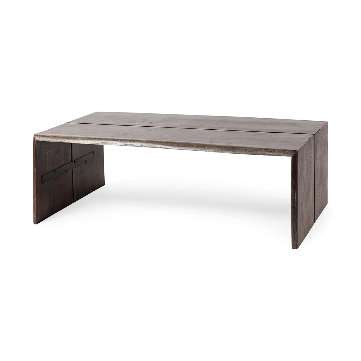 San Andreas Coffee Table Dark Brown Wood