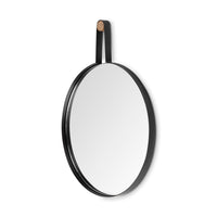 Collie Black Metal Frame Mirror