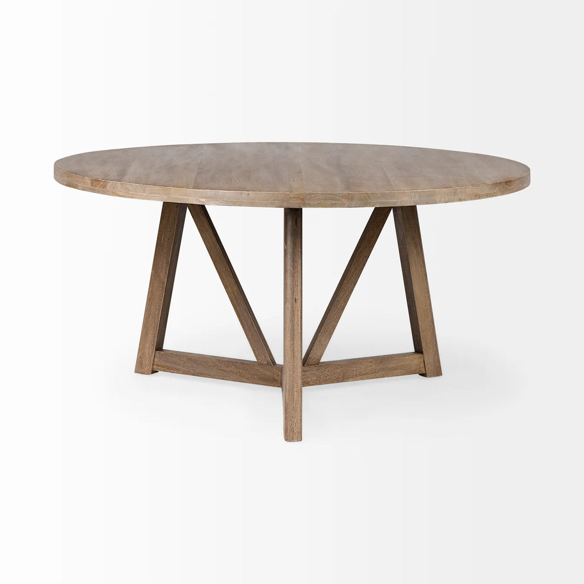Legolas Dining Table Brown Wood | Round