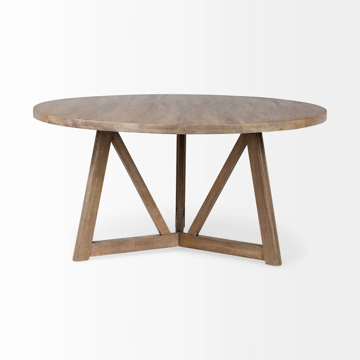 Legolas Dining Table Brown Wood | Round
