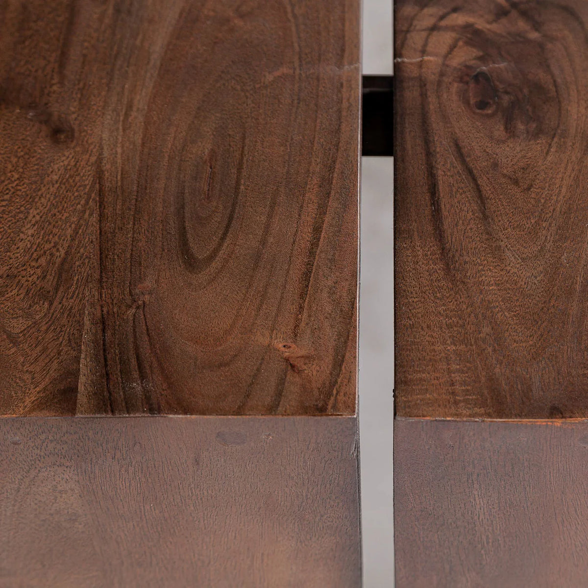 San Andreas Coffee Table Dark Brown Wood