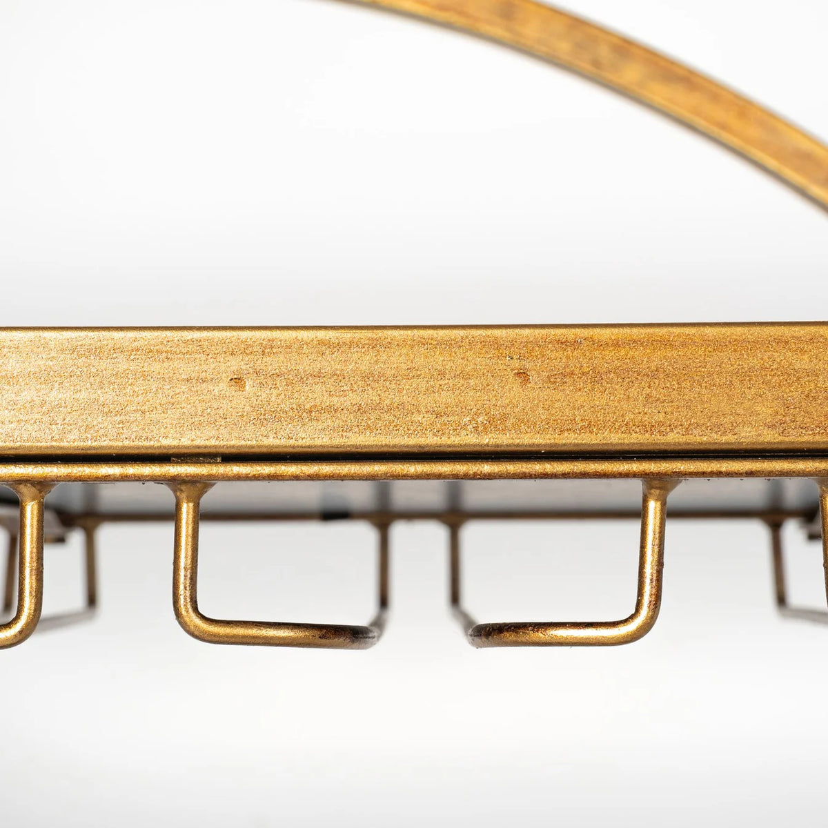 Carola Bar Cart Gold Metal | Glass