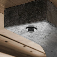 Araxi Dining Table Brown Wood | Black Metal