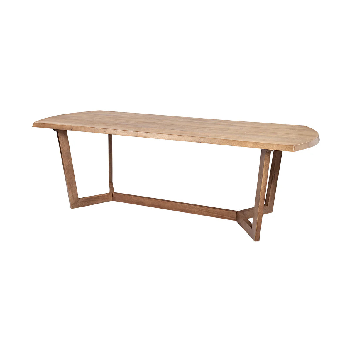 Denver Dining Table Brown Wood