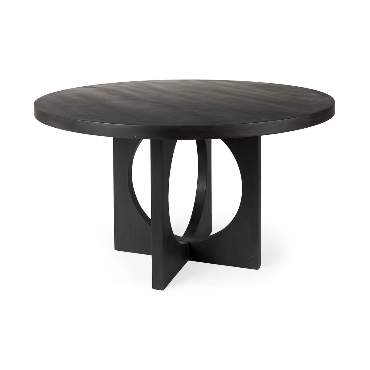 Liesl Dining Table Black Wood