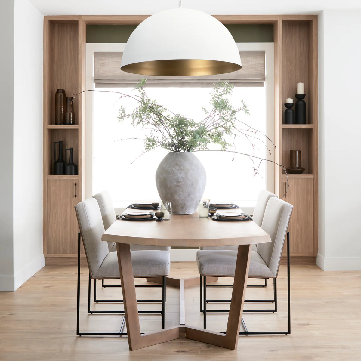 Denver Dining Table Brown Wood