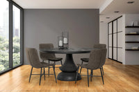 Crossman Dining Table Gray Wood