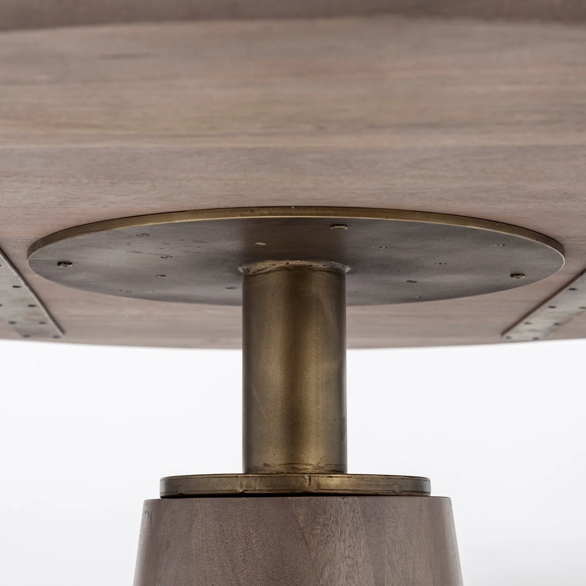 Maxwell Dining Table Light Brown Wood