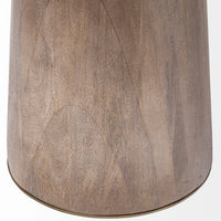 Maxwell Dining Table Light Brown Wood