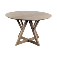 Jennings Dining Table Light Brown Wood