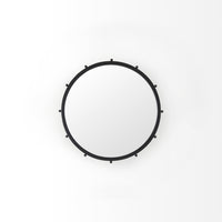 Elena I Small Black Wall Mirror