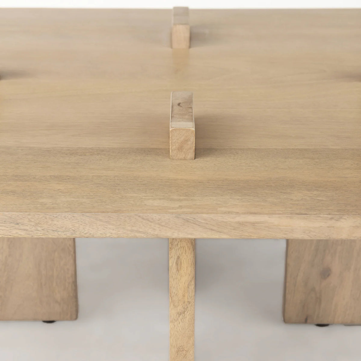 Aida Rectangle Coffee Table Light Brown | Rectangle