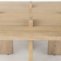 Aida Rectangle Coffee Table Light Brown | Rectangle