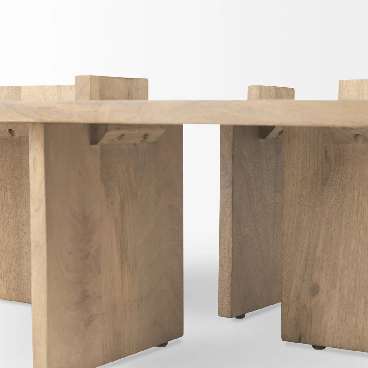 Aida Rectangle Coffee Table Light Brown | Rectangle