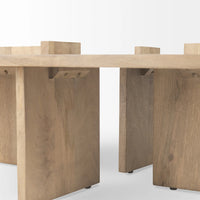 Aida Rectangle Coffee Table Light Brown | Rectangle