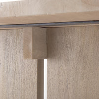 Aida Dining Table Light Gray Wood