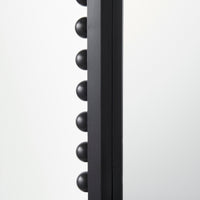 Leeds Black Wood Arch Frame Mirror