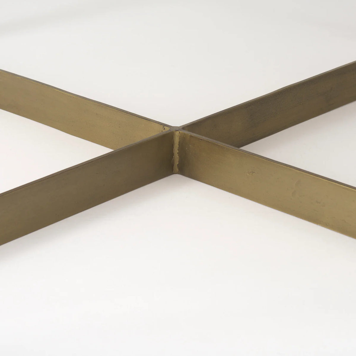 Faye Coffee Table Beige Wood | Gold Metal