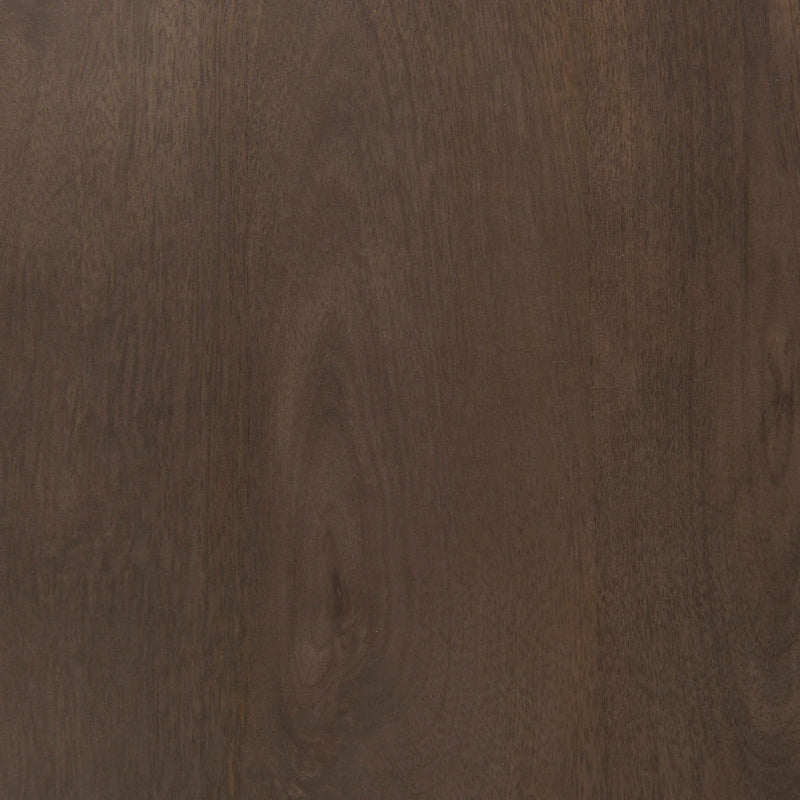 Faye Square Dining Table Medium Brown Wood | Square