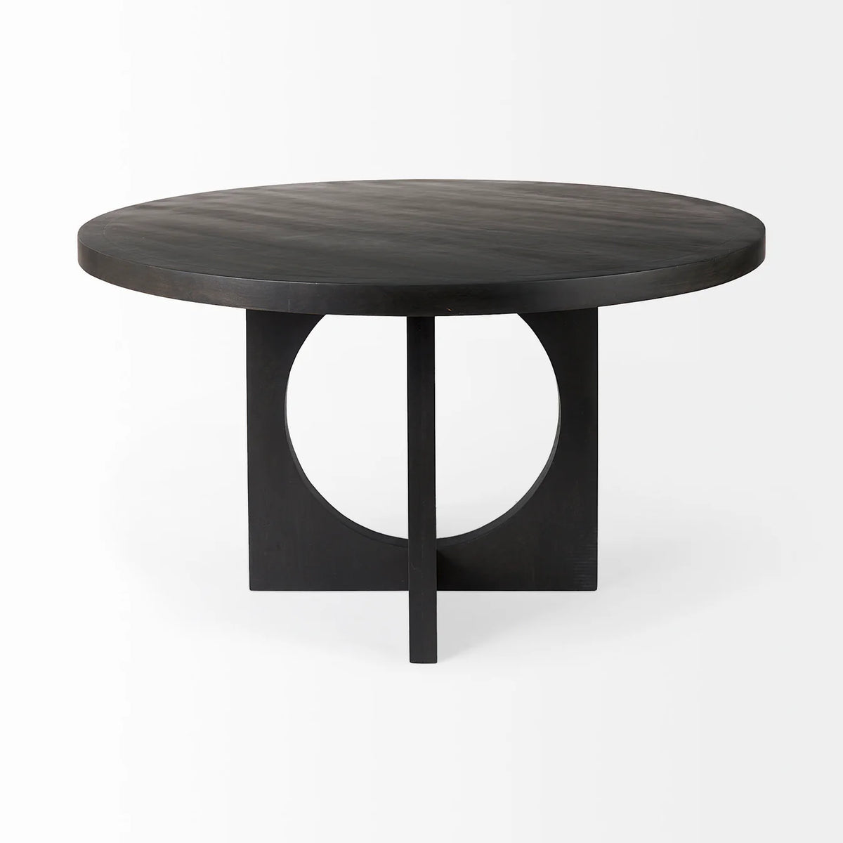 Liesl Dining Table Black Wood