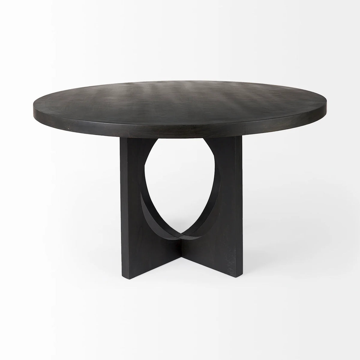 Liesl Dining Table Black Wood