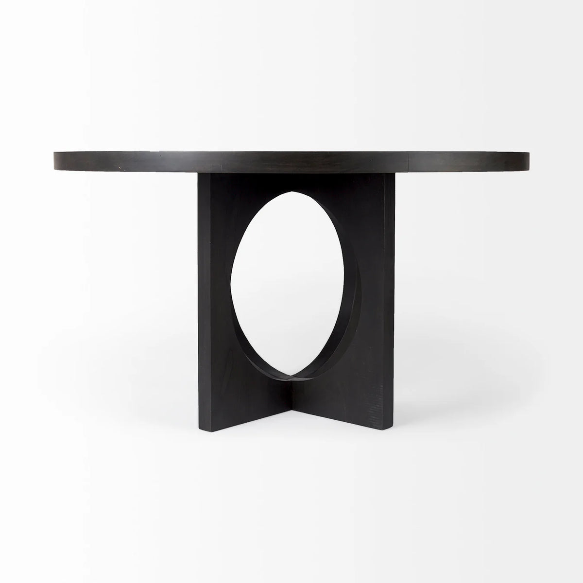 Liesl Dining Table Black Wood