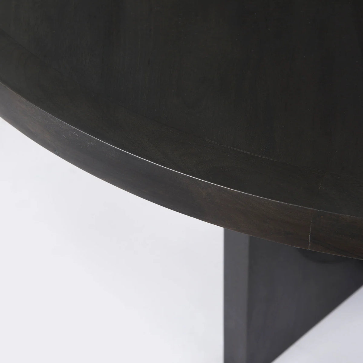 Liesl Dining Table Black Wood