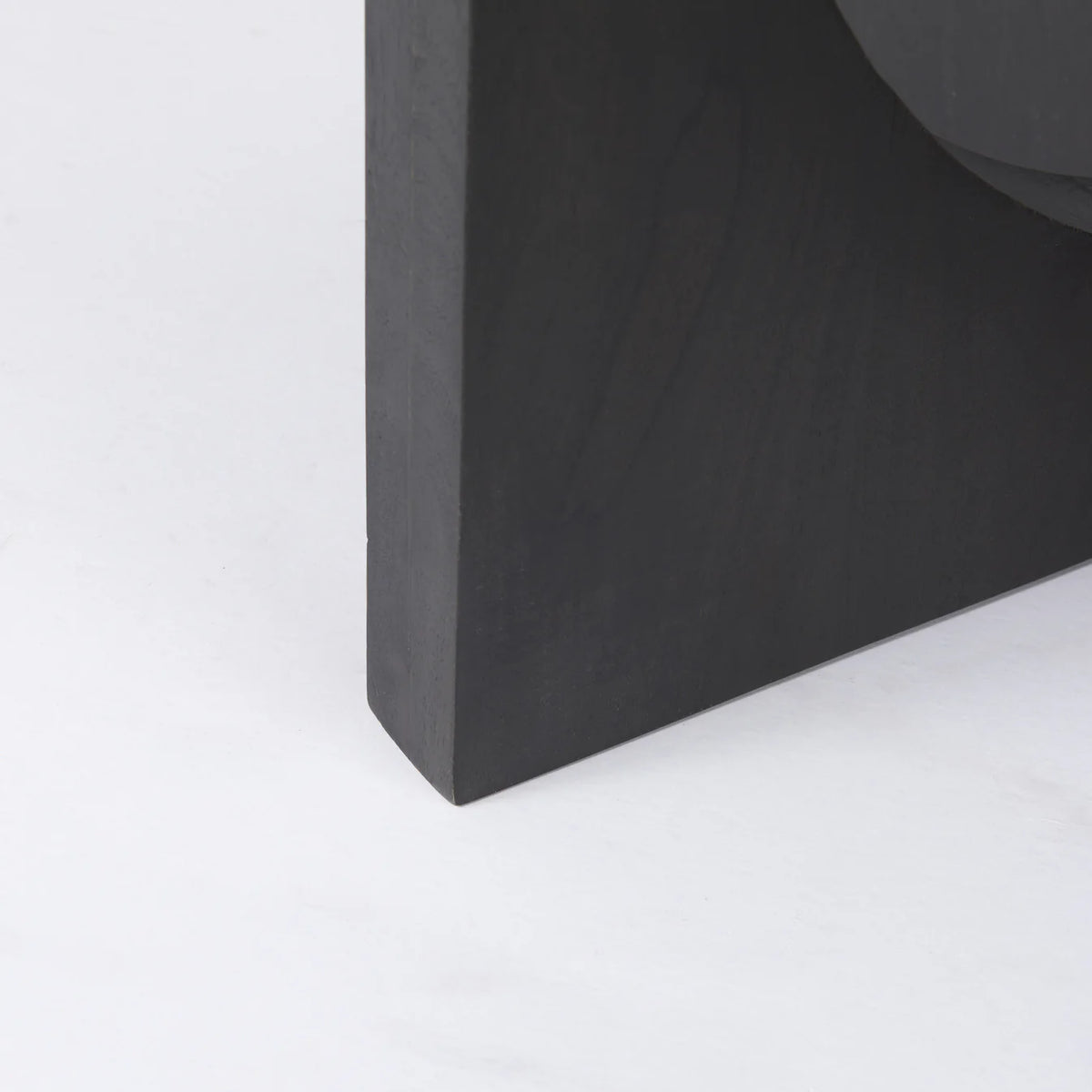 Liesl Dining Table Black Wood