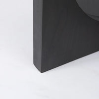 Liesl Dining Table Black Wood