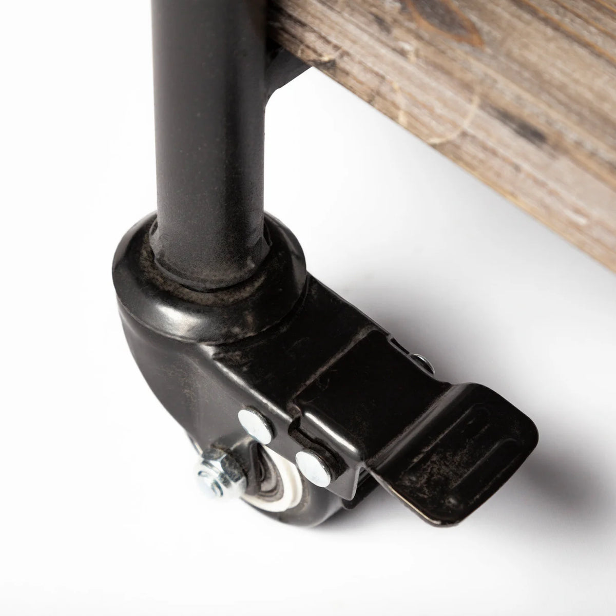 Marlon Bar Cart Brown Wood | Black Metal