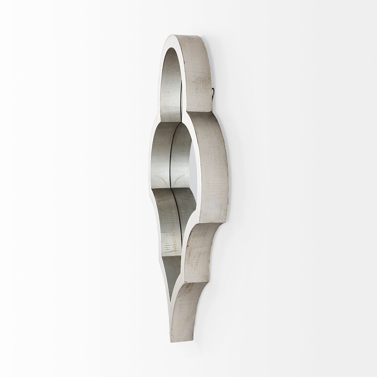 Geneva 23x34 Silver Wood Frame Mirror