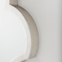 Geneva 23x34 Silver Wood Frame Mirror