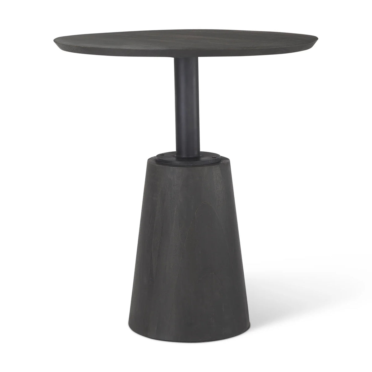 Maxwell Bistro Table Black-Brown Wood