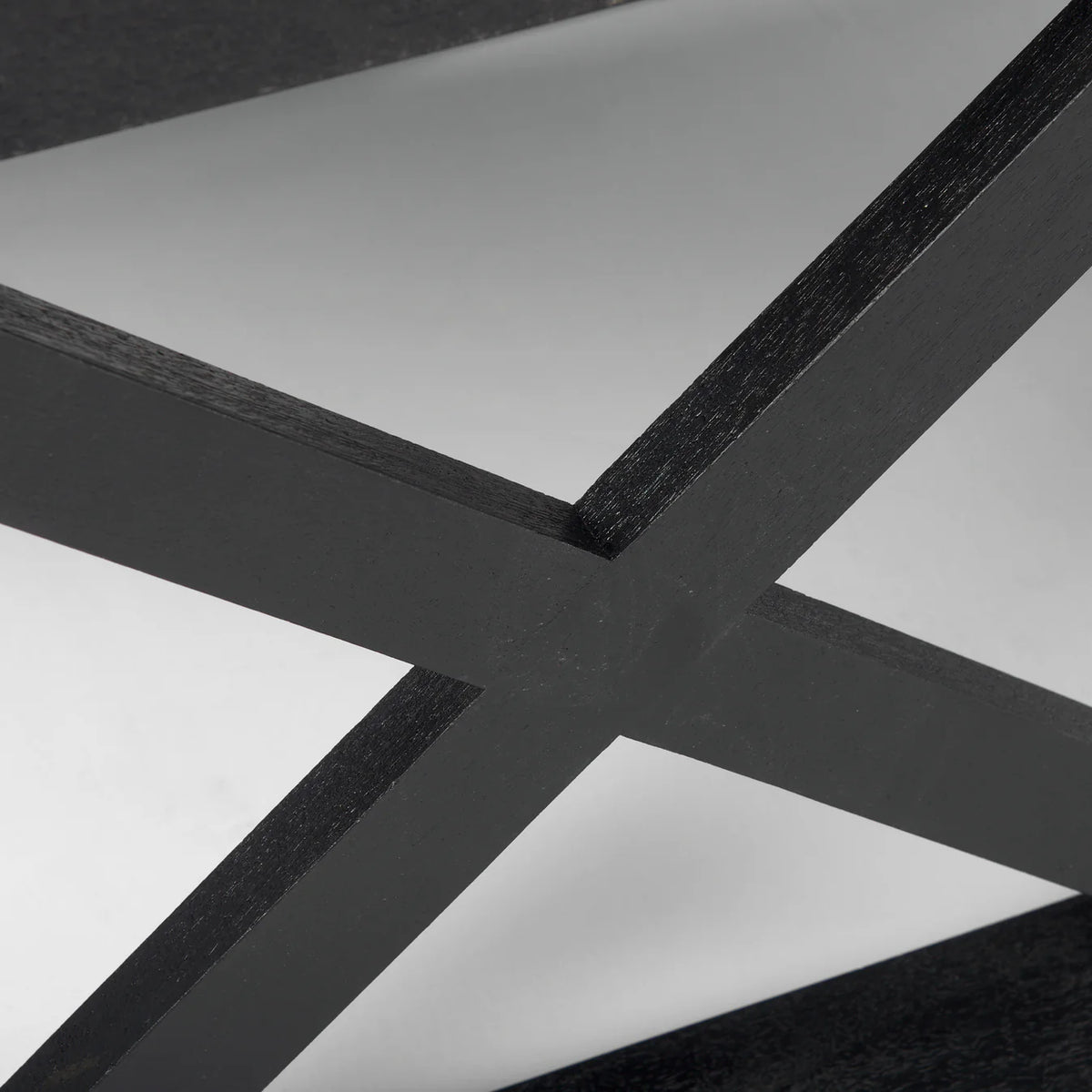 Forsey Rectangular Coffee Table Black Wood