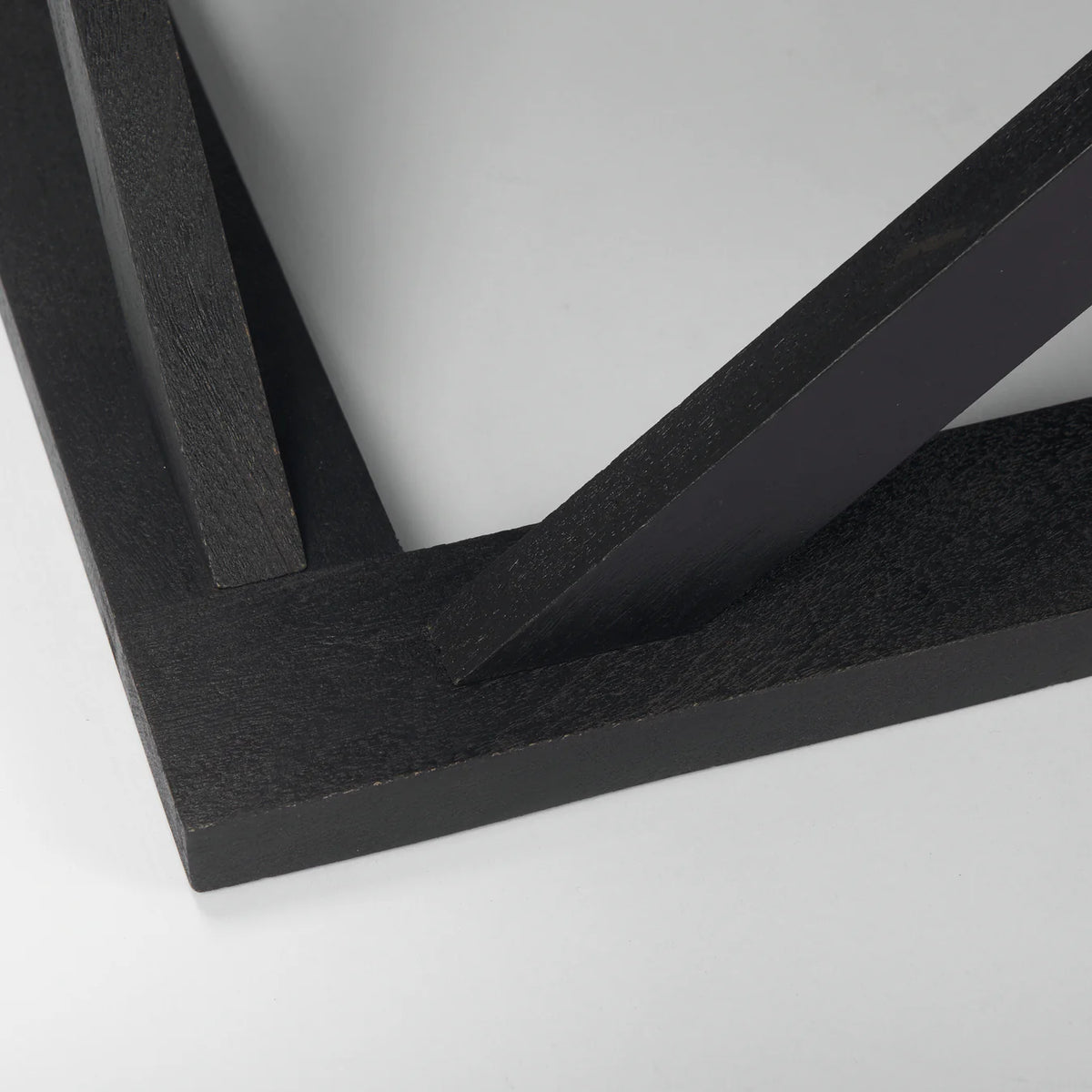 Forsey Rectangular Coffee Table Black Wood