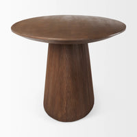 Lance Dining Table Medium Brown Wood