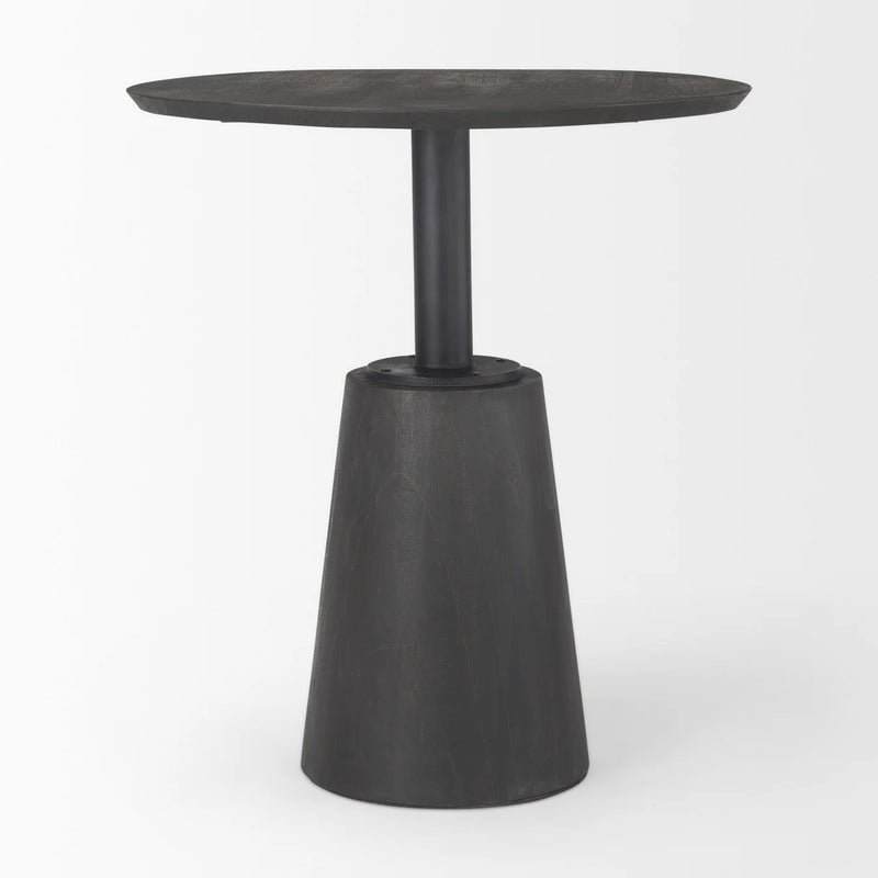 Maxwell Bistro Table Black-Brown Wood