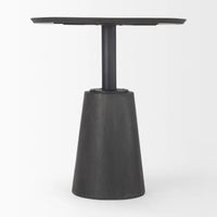 Maxwell Bistro Table Black-Brown Wood