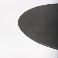 Maxwell Bistro Table Black-Brown Wood