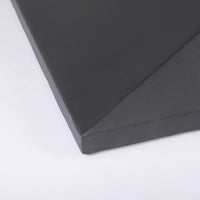 Maxton Dining Table Light Brown Wood | Dark Gunmetal