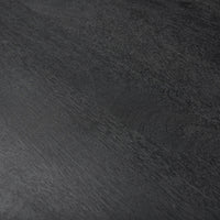 Forsey Round Coffee Table Black Wood