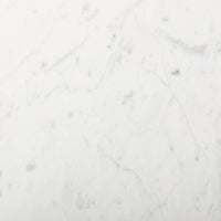 Maxton Dining Table White Marble | Gunmetal