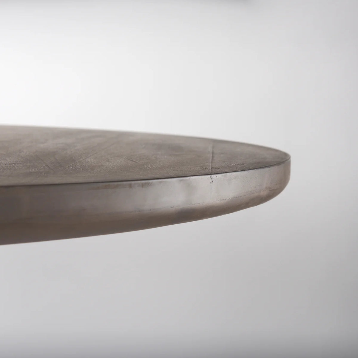 Terra Round Dining Table Dark Brown Wood