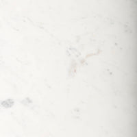 Maxwell Bistro Table White Marble | Blonde Wood