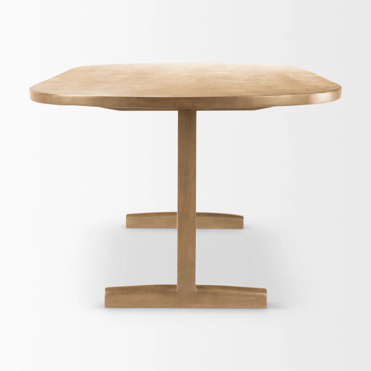 Viktor Dining Table Light Brown Wood | 94L