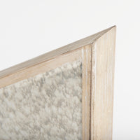 Cheveronna 36x12 Light Brown Wood Frame Mirror