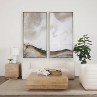 Hayden Coffee Table Light Brown Wood | 48" Square