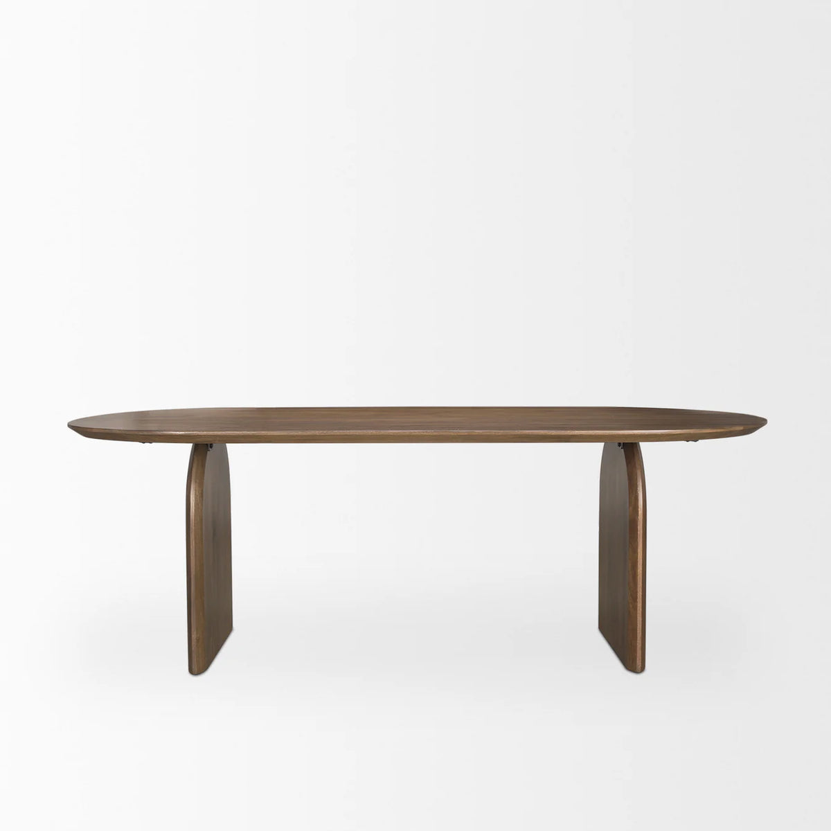 Isla Dining Table Oval | Dark Brown